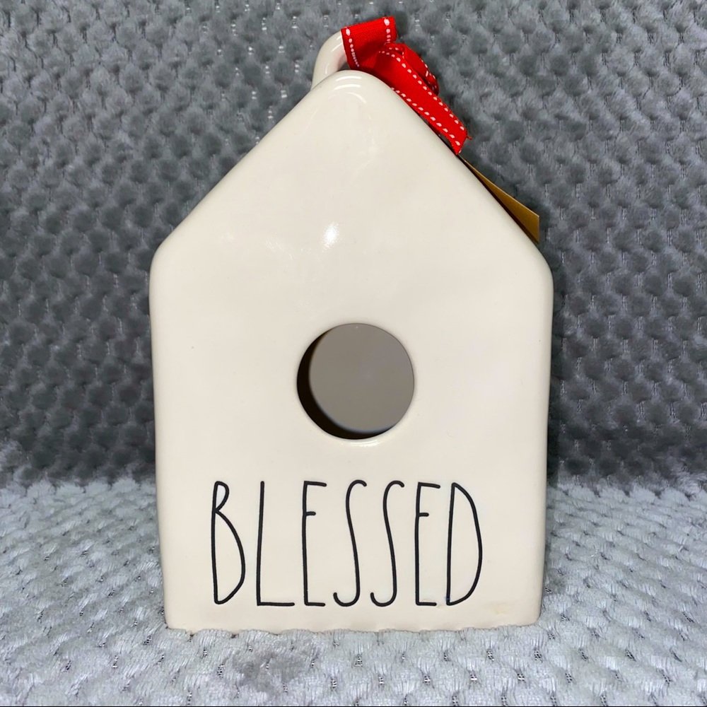 Rae Dunn BLESSED Ceramic House - NWT